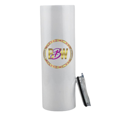 30 oz. Skinny Straight Sublimation Tumbler