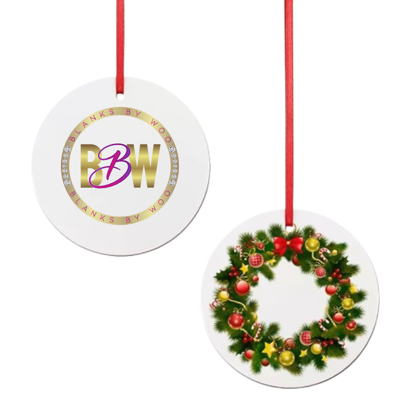 Aluminum Sublimation Christmas Ornaments