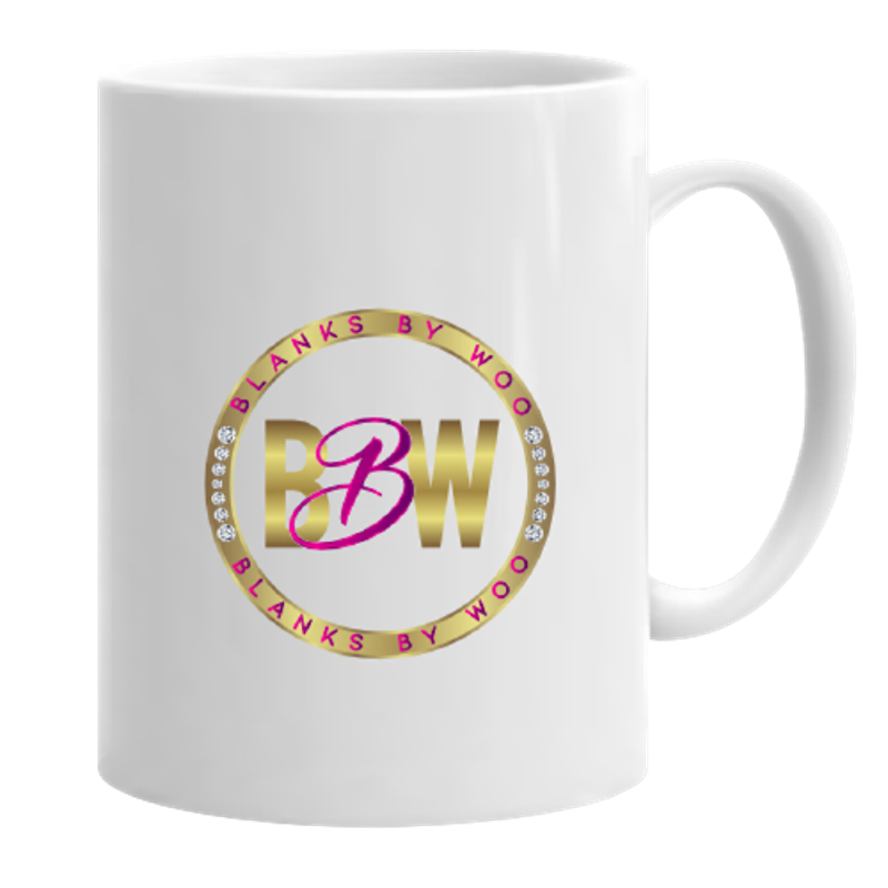 11 oz. White Sublimation Coffee Mug