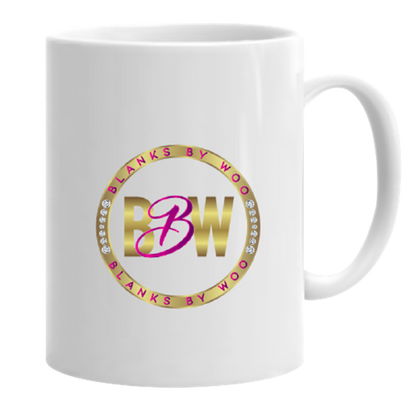 11 oz. White Sublimation Coffee Mug