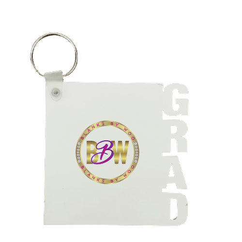 MDF "GRAD" Sublimation Keychain