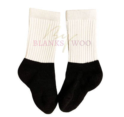 Kids Athletic Sublimation Socks (Cotton Bottom)