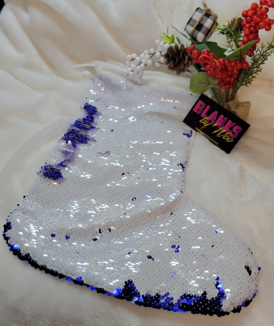 Sublimation Sequin Christmas Stockings